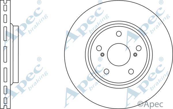 APEC BRAKING Тормозной диск DSK2829